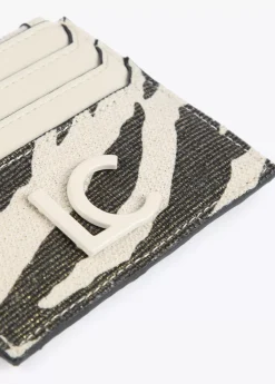 Tarjetero animal print zebra Bolsos|Accesorios