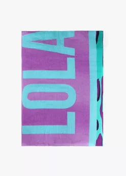 Online Toalla leopardo turquesa. Accesorios