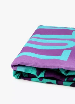 Online Toalla leopardo turquesa. Accesorios