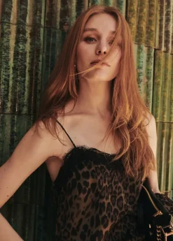 Outlet Top animal print Animal Print|Camisetas Y Tops