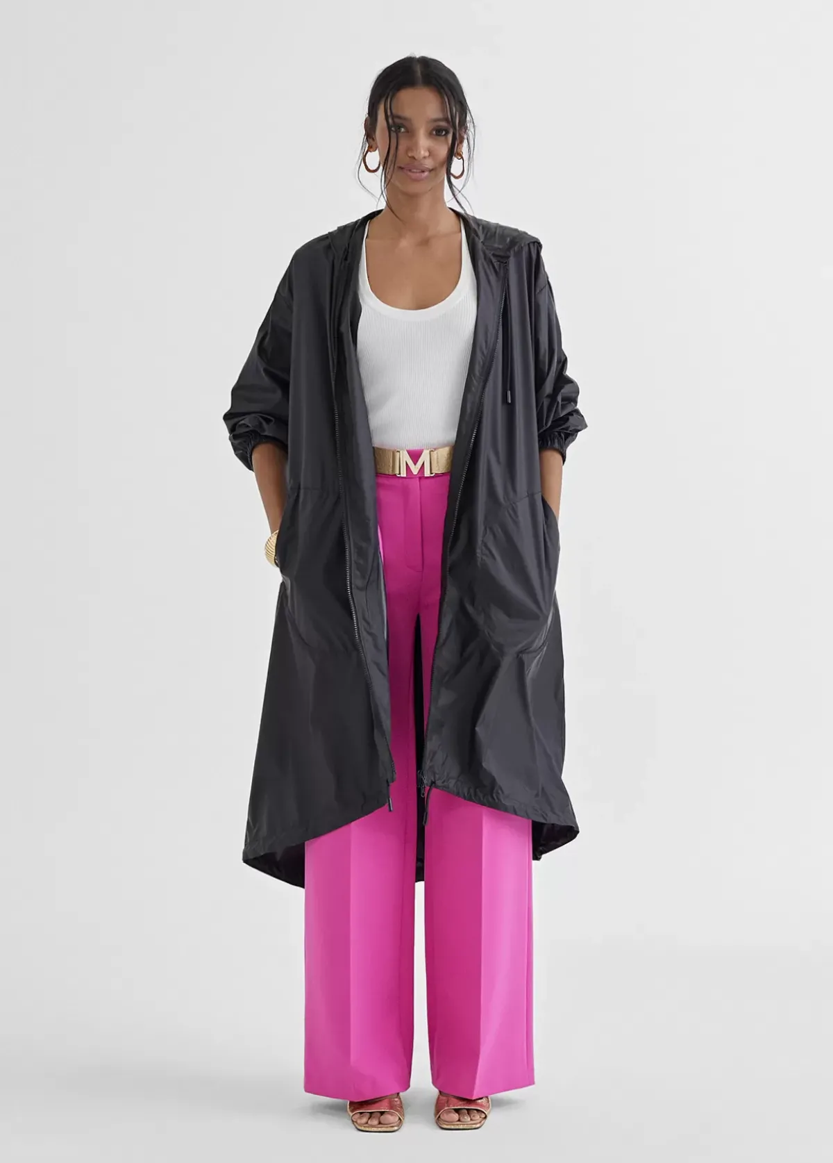 Discount Top con detalle en lurex Camisetas Y Tops