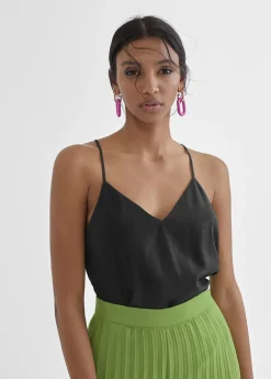 Hot Top de escote pico Camisetas Y Tops