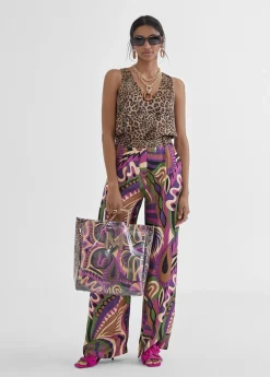 Sale Top estampado animal Camisetas Y Tops