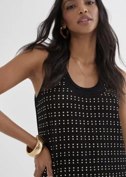 Outlet Top largo con piezas metalicas Camisetas Y Tops