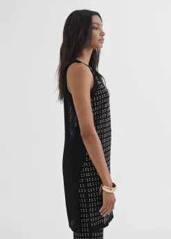 Outlet Top largo con piezas metalicas Camisetas Y Tops