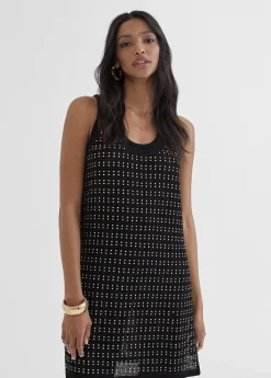 Outlet Top largo con piezas metalicas Camisetas Y Tops