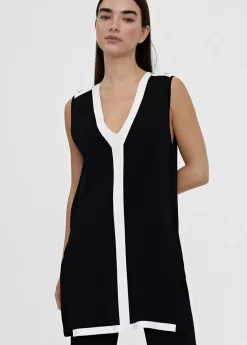 Discount Top largo de punto Camisetas Y Tops|Punto