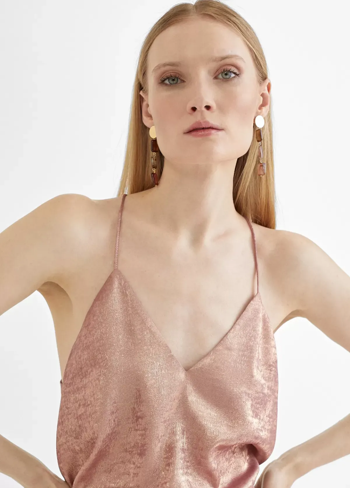 Best Top lencero escote en pico Camisetas Y Tops