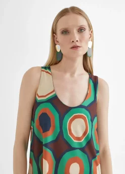 Clearance Top punto retro Camisetas Y Tops