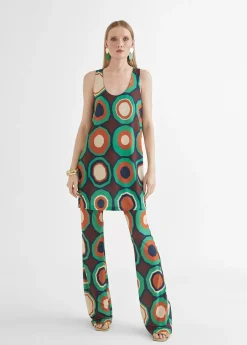 Clearance Top punto retro Camisetas Y Tops