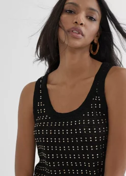 Sale Top semi transparente Camisetas Y Tops