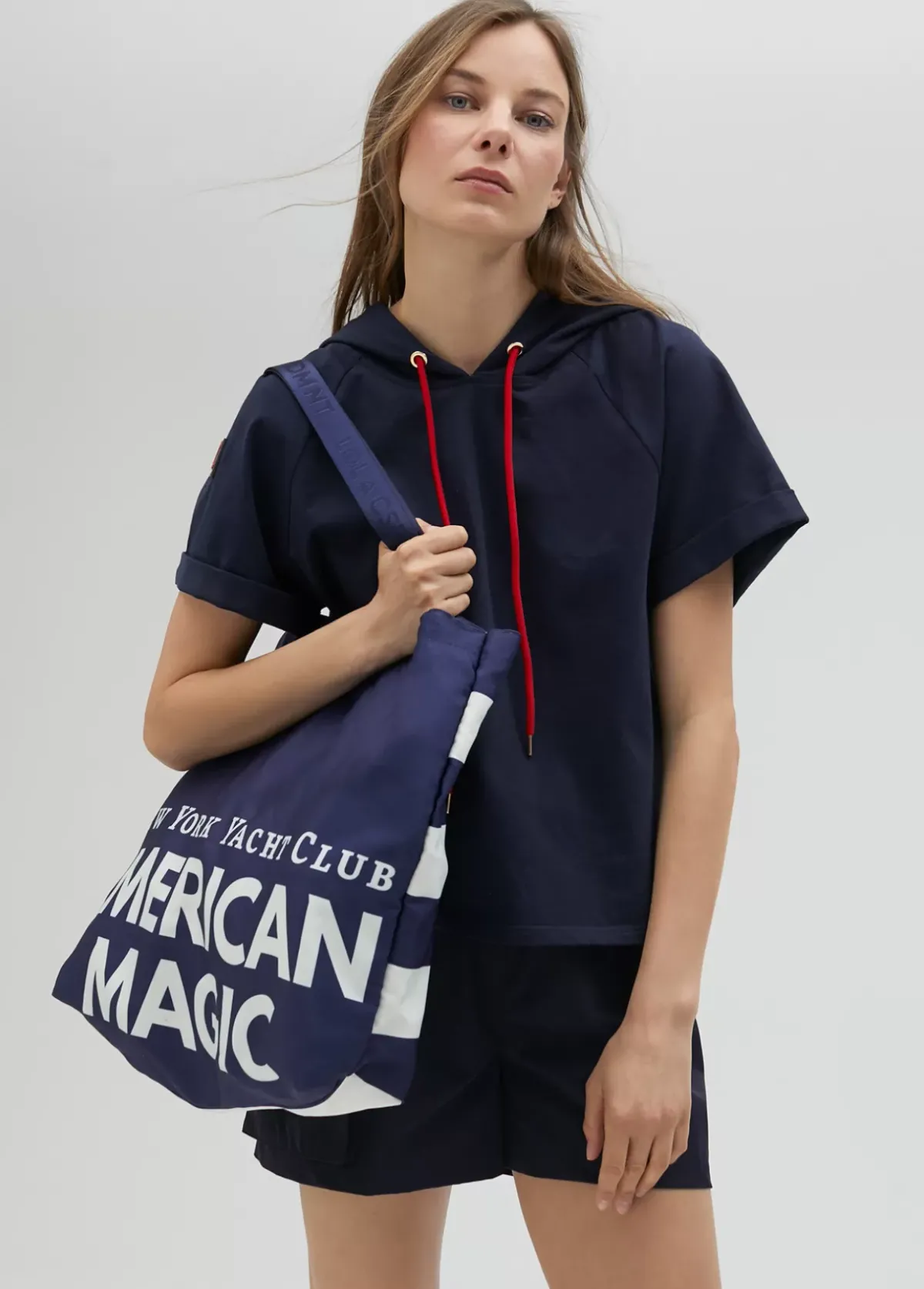 Best Tote bag de color azul  American Magic - Lola Casademunt Bolsos Grandes