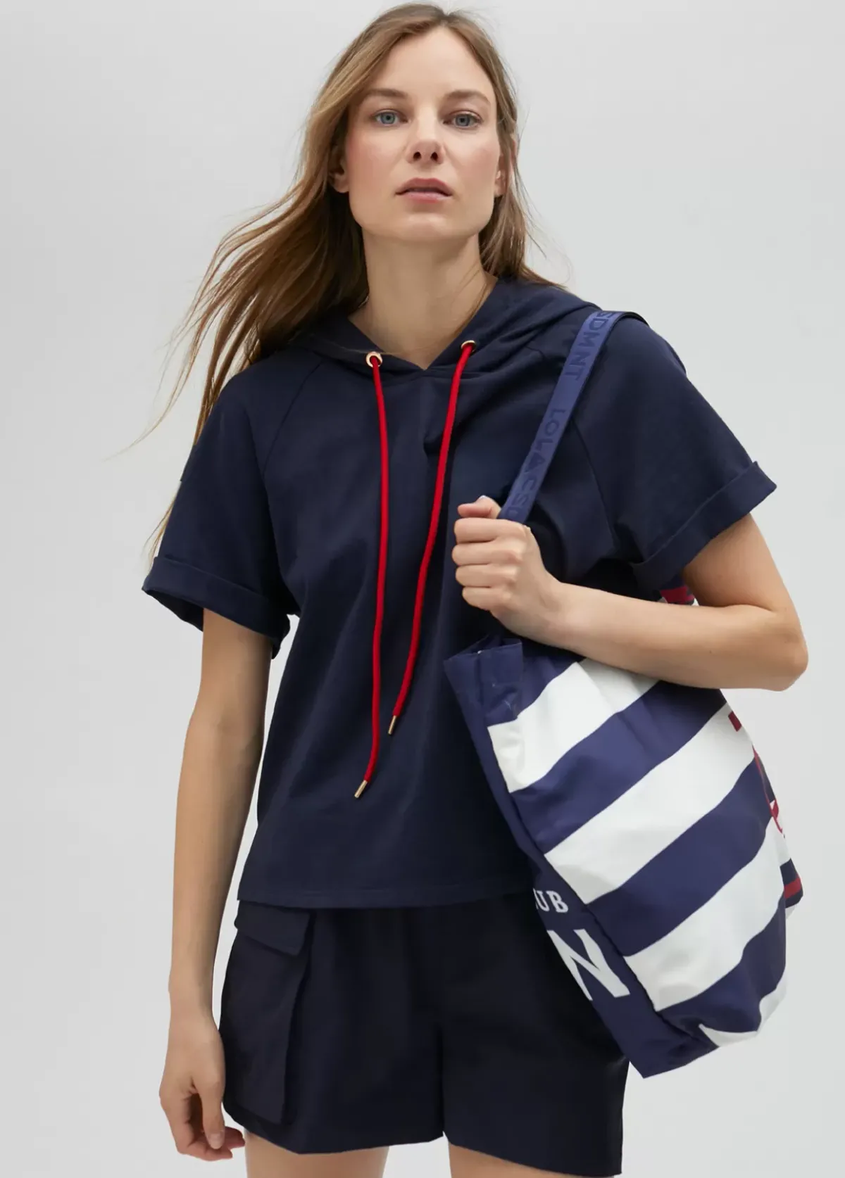 Best Tote bag de color azul  American Magic - Lola Casademunt Bolsos Grandes