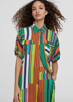 Online Vestido camisero multicolor Vestidos Y Faldas|Americanas Y Blazers