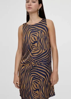 Best Vestido corto animal print cebra Camisetas Y Tops|Vestidos Y Faldas