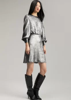 Discount Vestido corto laminado Vestidos Y Faldas