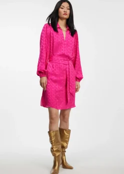 Vestido estampado logo Vestidos Y Faldas