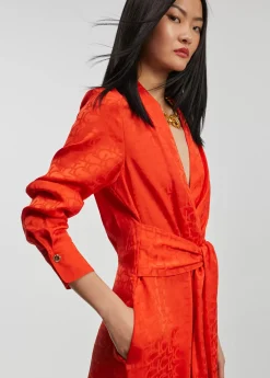 Clearance Vestido estampado logo Vestidos Y Faldas