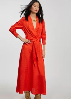 Clearance Vestido estampado logo Vestidos Y Faldas