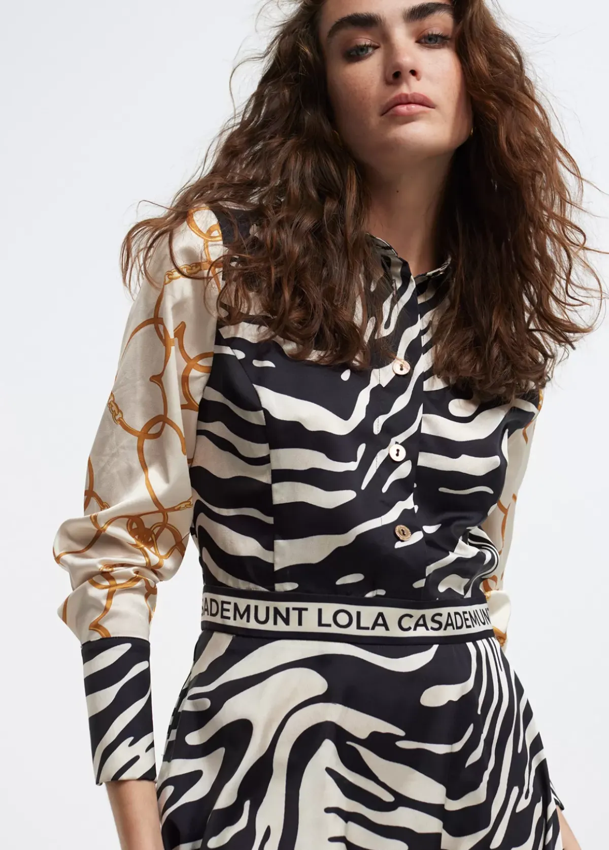 Sale Vestido estampado zebra Animal Print|Vestidos Y Faldas