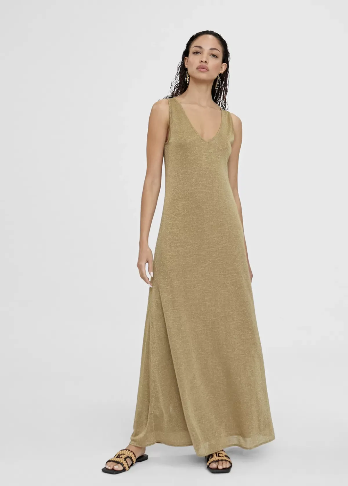 Best Vestido largo de punto Vestidos Y Faldas