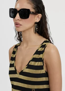 Best Vestido largo de rayas Vestidos Y Faldas