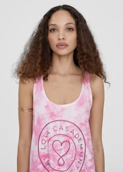 Online Vestido largo de tirantes Baño