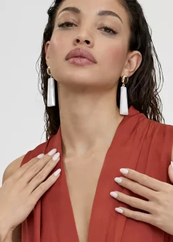 Online Vestido largo escote pico Vestidos Y Faldas