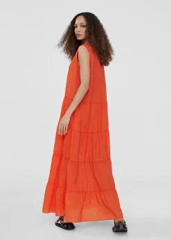 Vestido largo fluido Vestidos Y Faldas