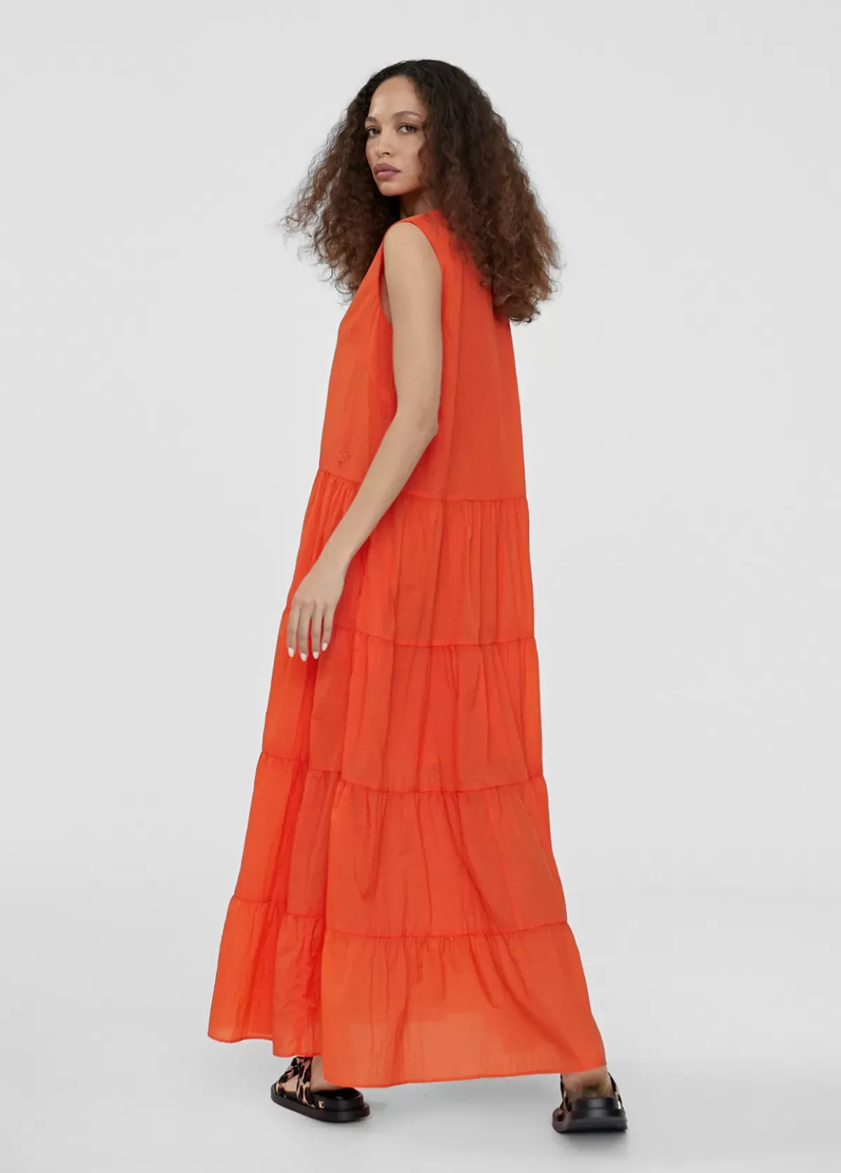 Vestido largo fluido Vestidos Y Faldas