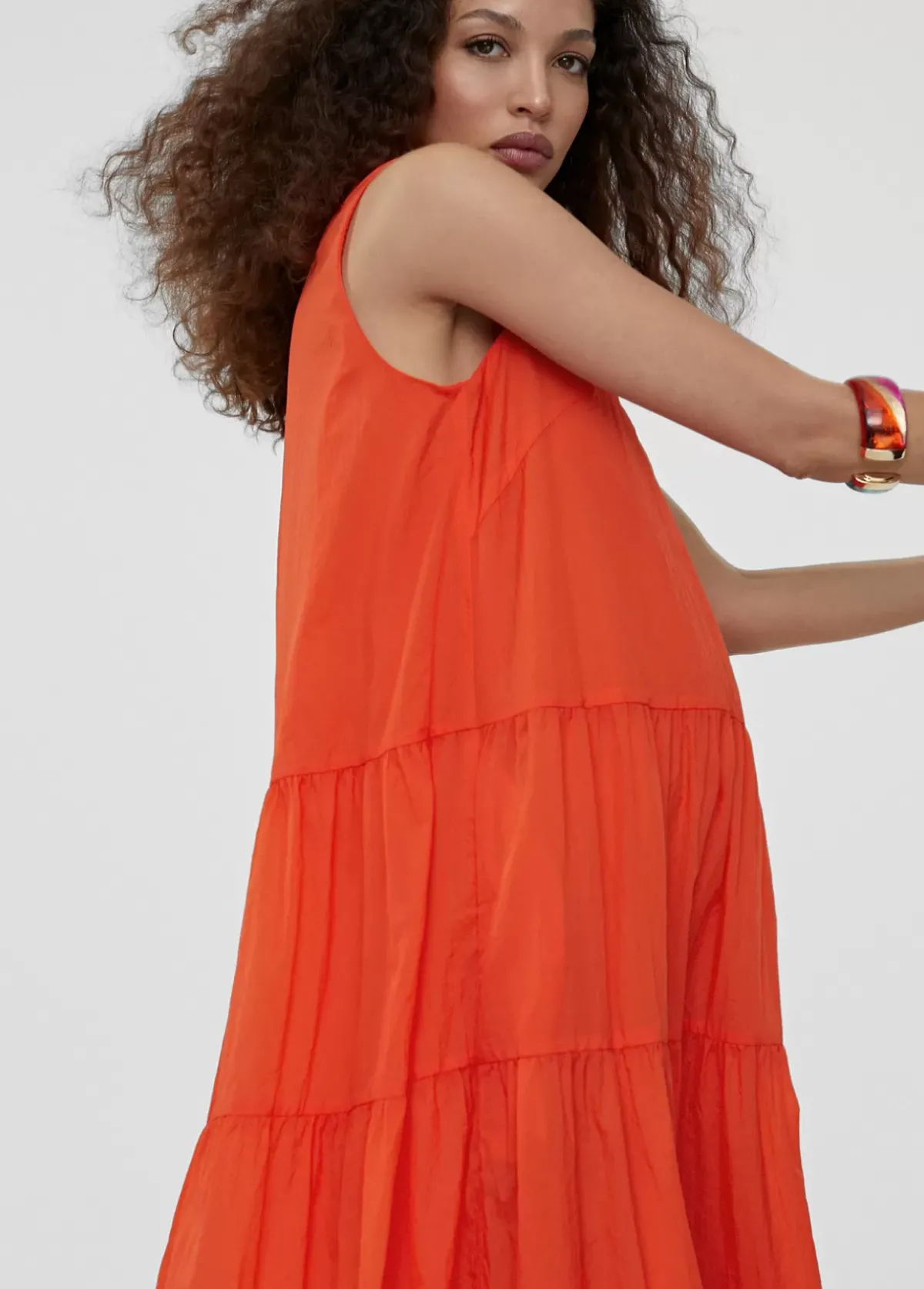 Vestido largo fluido Vestidos Y Faldas