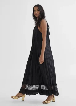 Clearance Vestido largo halter Vestidos Y Faldas