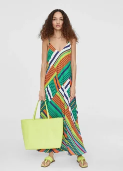 Sale Vestido largo multicolor Vestidos Y Faldas