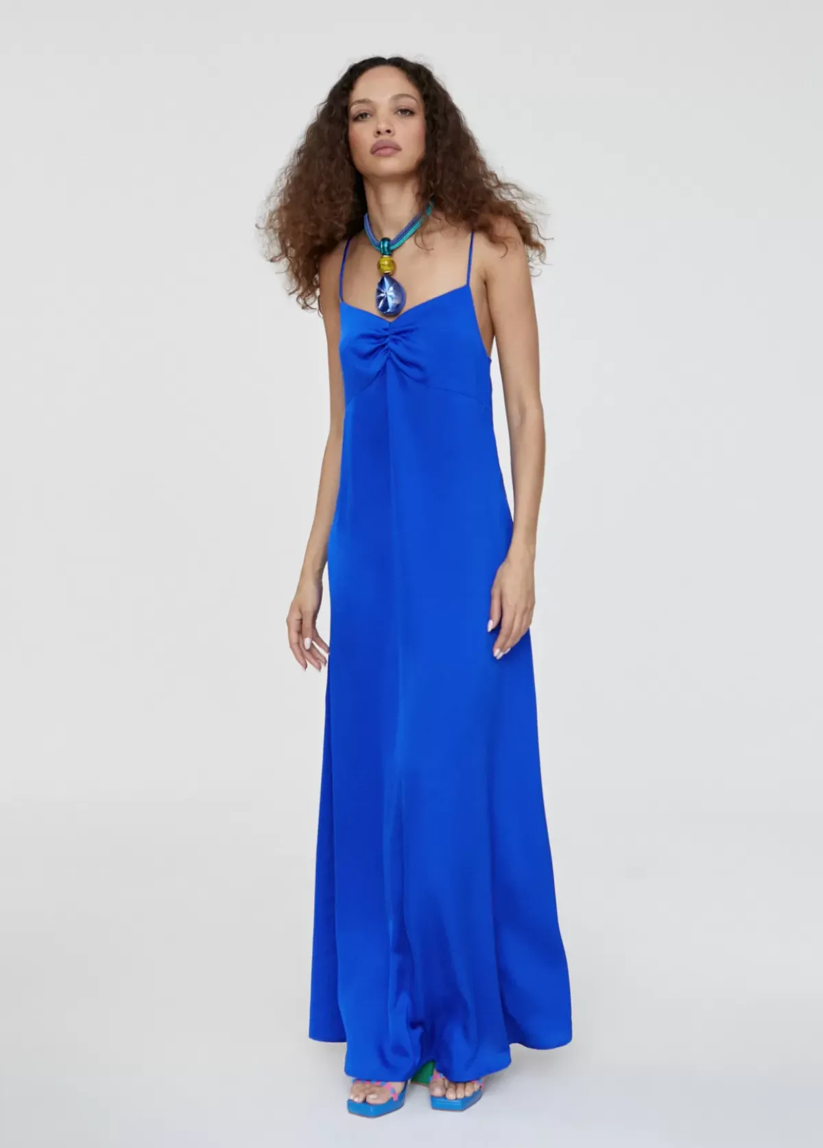 Best Vestido largo tipo lencero Vestidos Y Faldas