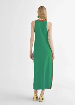 Best Vestido largo tricolor Vestidos Y Faldas|Punto