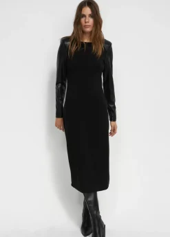 New Vestido midi de punto roma Vestidos Y Faldas