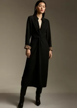 New Vestido midi nudo Vestidos Y Faldas