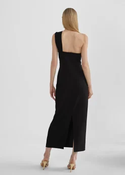 Outlet Vestido midi tirante asimétrico Vestidos Y Faldas