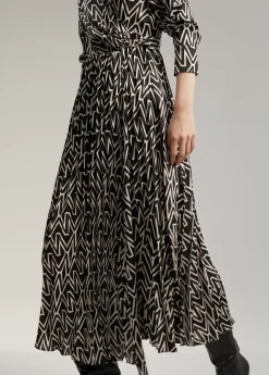 Outlet Vestido monograma bicolor Vestidos Y Faldas