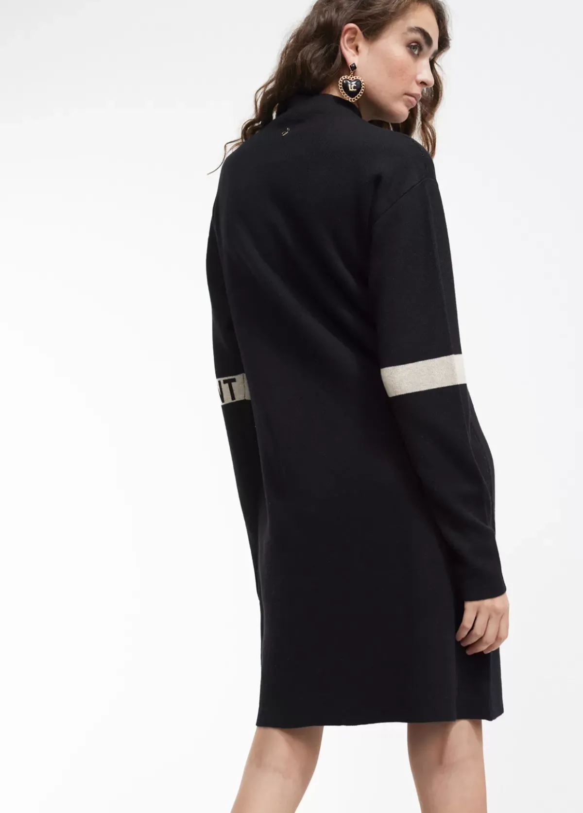 Sale Vestido punto bicolor Punto|Vestidos Y Faldas