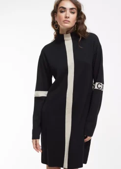 Sale Vestido punto bicolor Punto|Vestidos Y Faldas