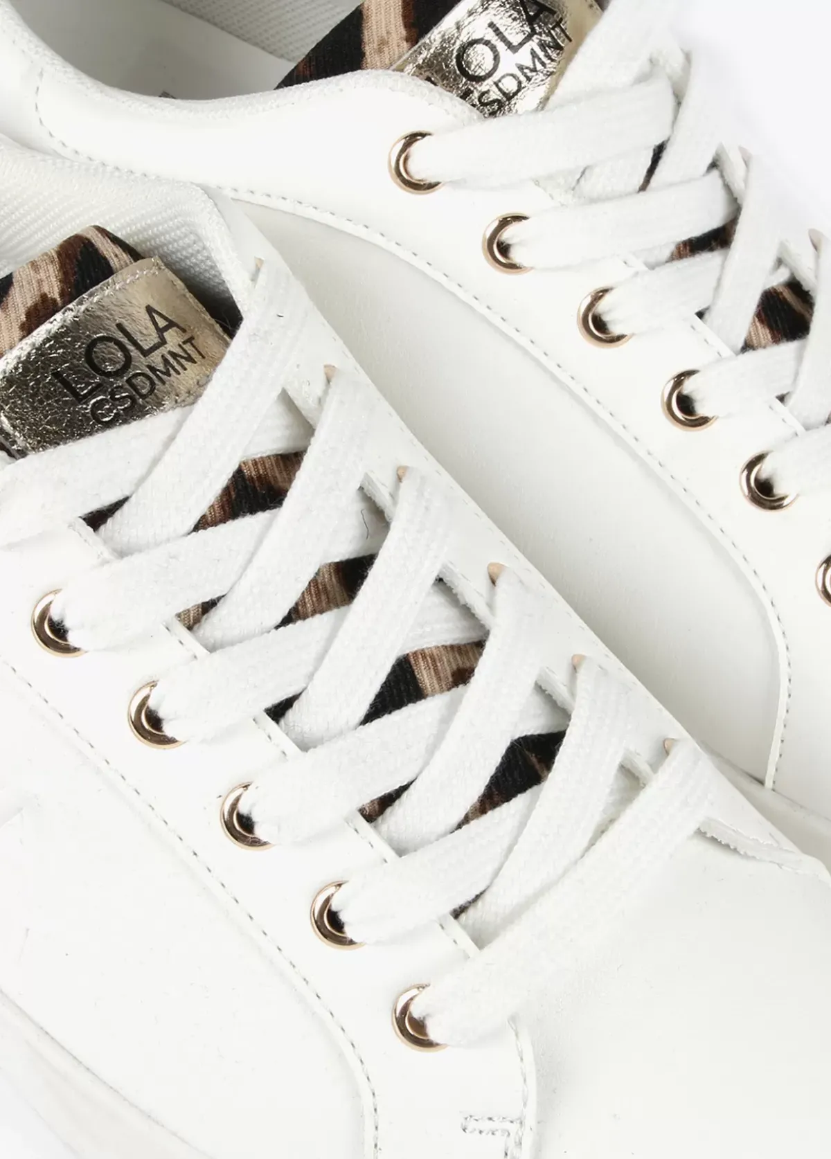 Outlet Zapatillas tipo sneakers detalles animal print Animal Print|Zapatillas Deportivas