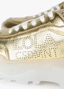 Sale Zapatillas tipo sneakers metalizadas Calzado