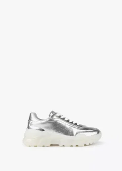 Sale Zapatillas tipo sneakers metalizadas Calzado