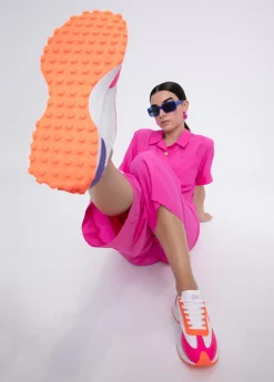 Outlet Zapatillas tipo sneakers bicolor Calzado