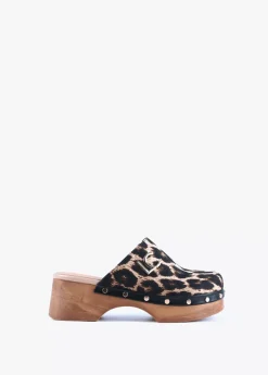 Discount Zueco con estampado animal Calzado